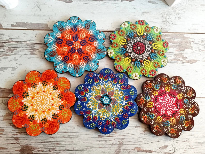 Handmade Turkish Ceramic Trivet