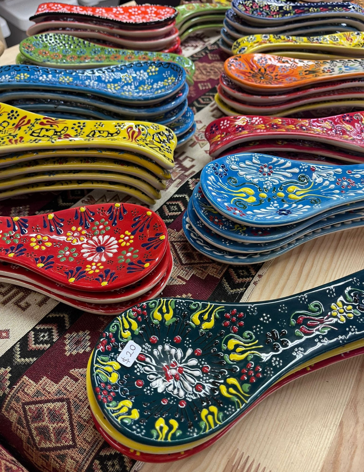 Ceramic Spoon Holders