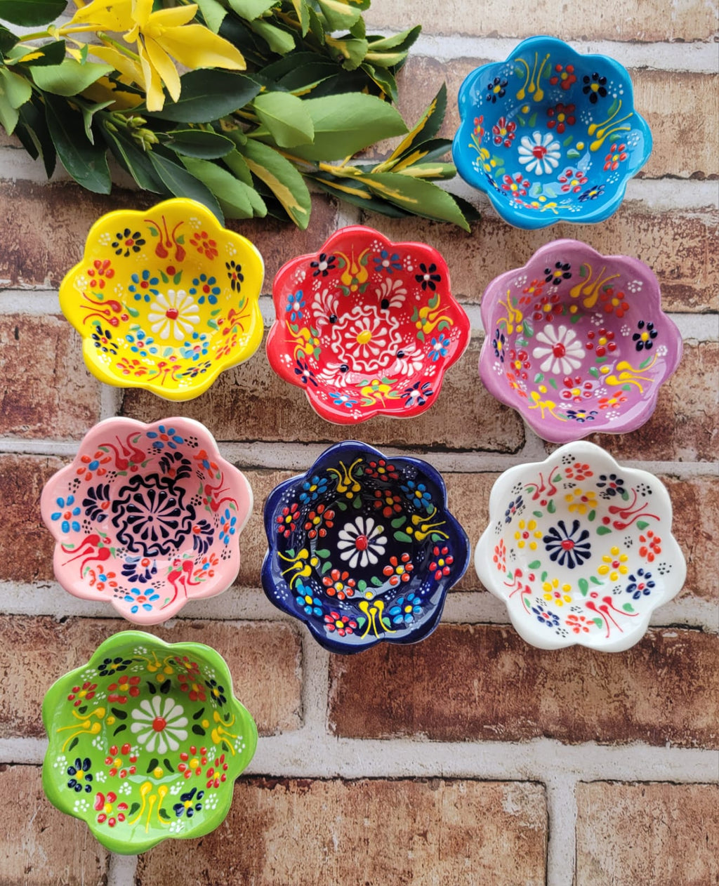 Daisy Ceramic Bowls