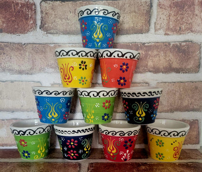 Ceramic Handpainted Pots