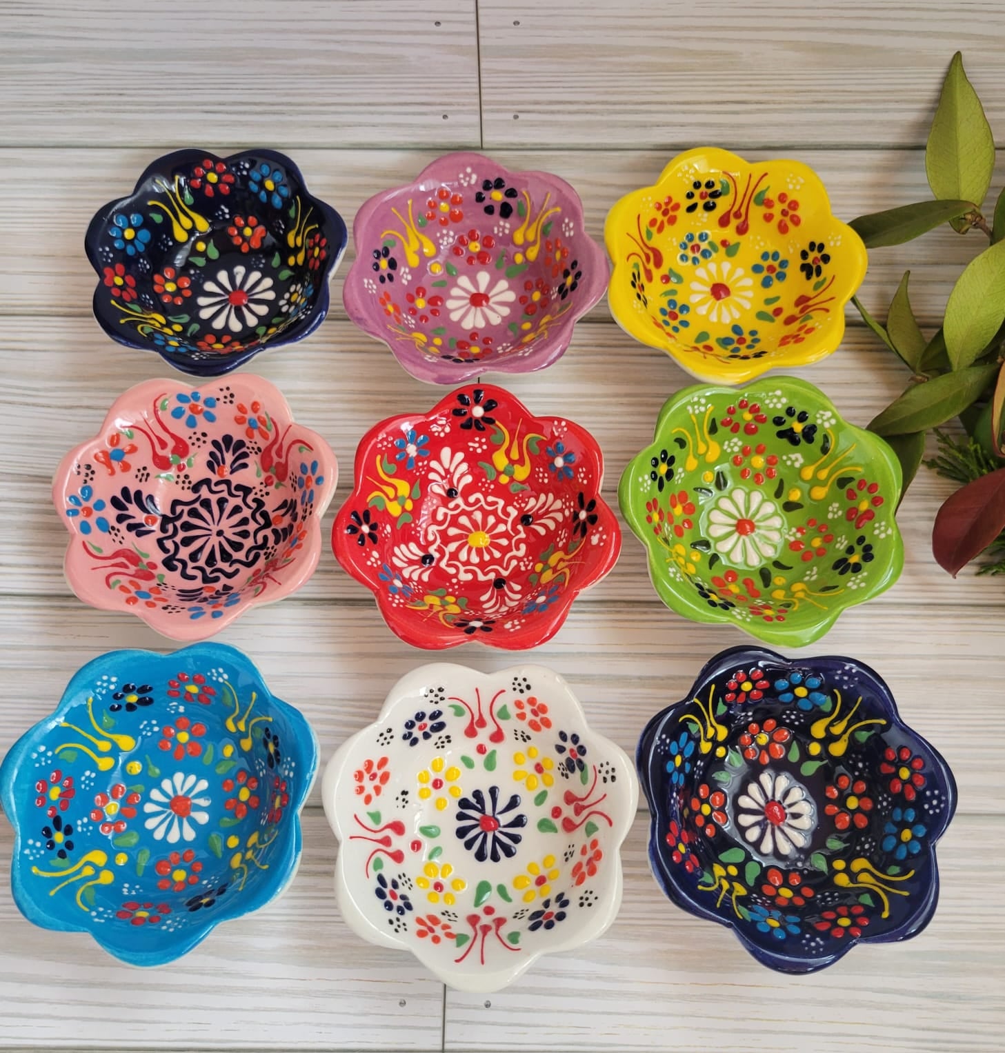 Daisy Ceramic Bowls