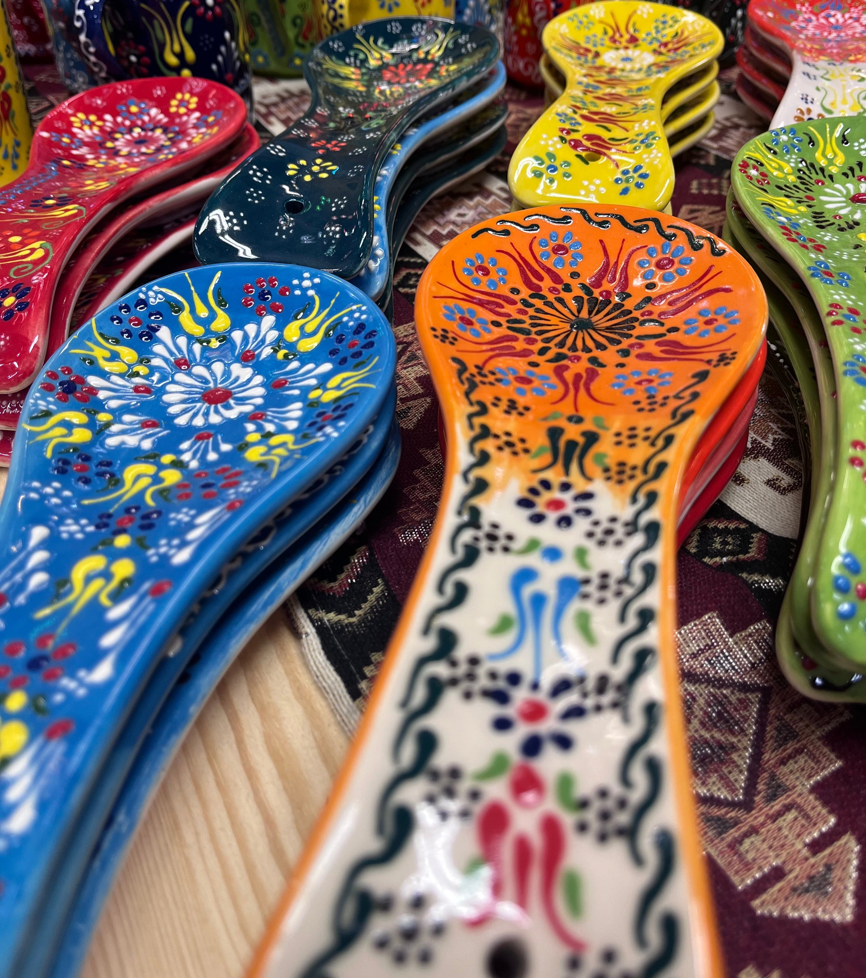 Ceramic Spoon Holders