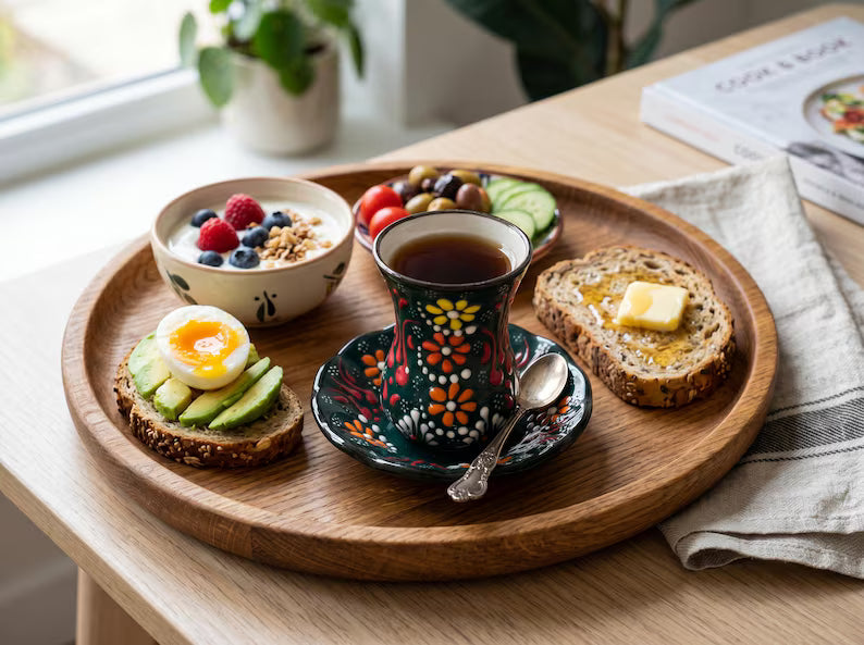Handmade Turkish Tea Cups