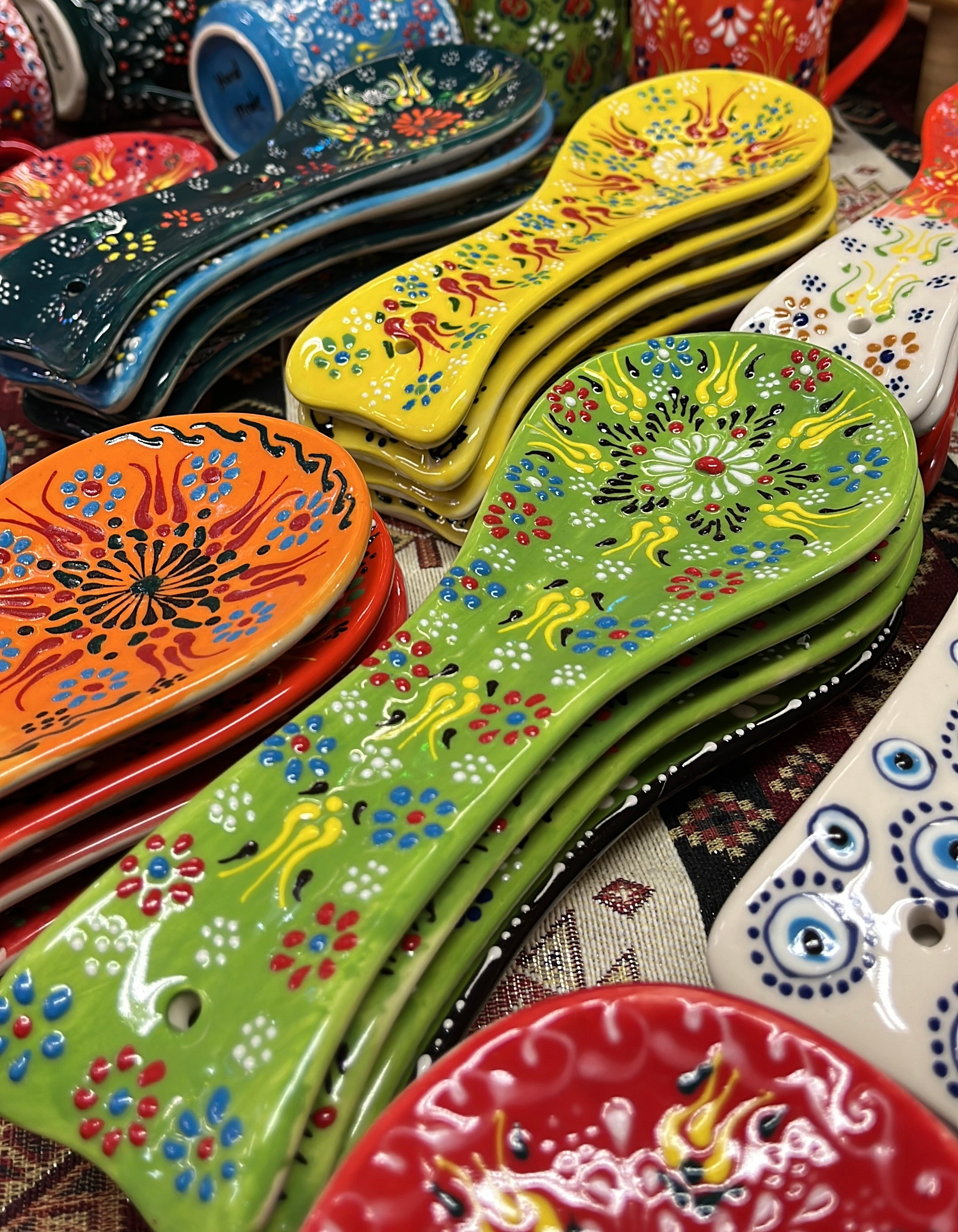 Ceramic Spoon Holders