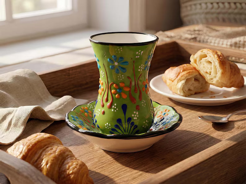 Handmade Turkish Tea Cups
