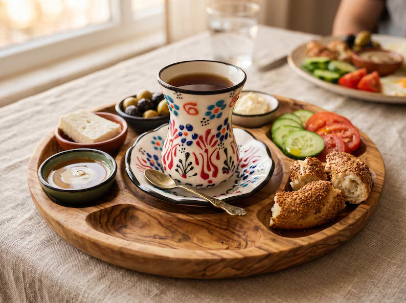 Handmade Turkish Tea Cups