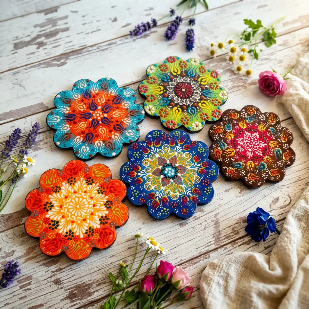 Handmade Turkish Ceramic Trivet