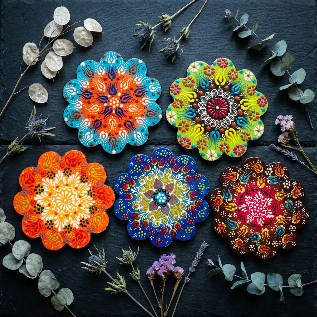 Handmade Turkish Ceramic Trivet