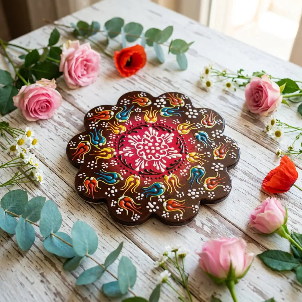 Handmade Turkish Ceramic Trivet