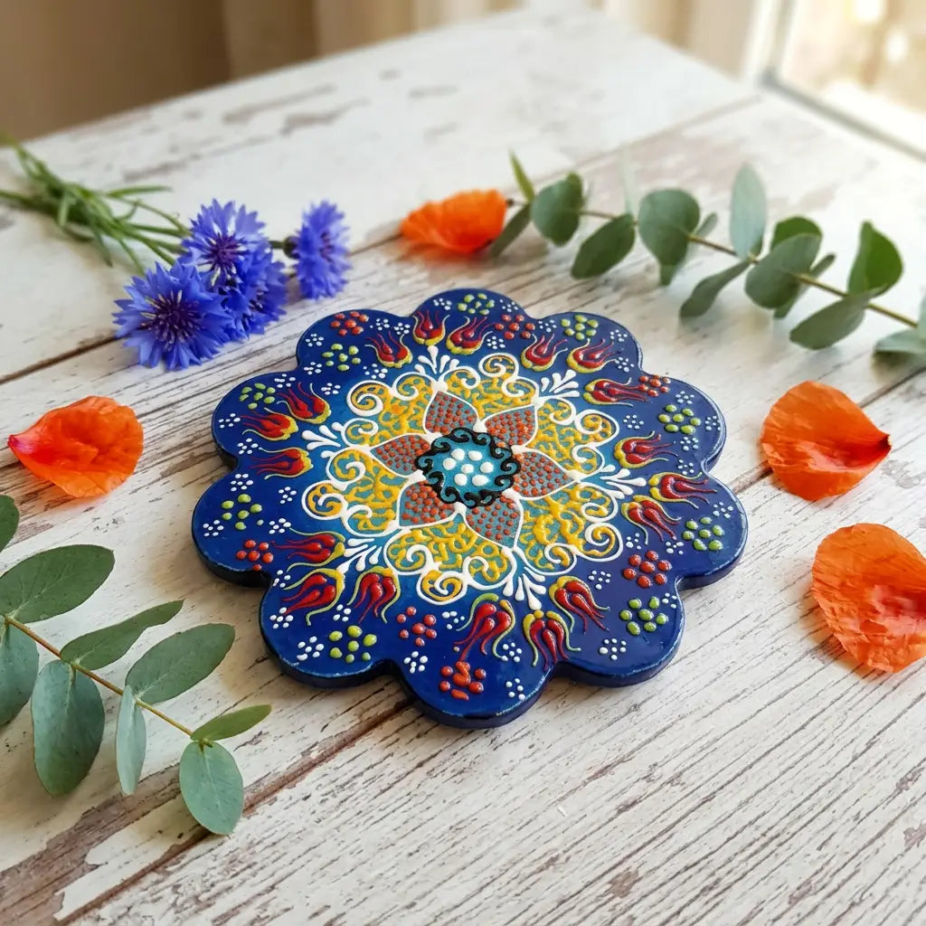 Handmade Turkish Ceramic Trivet