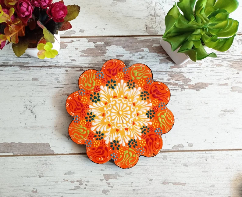 Handmade Turkish Ceramic Trivet