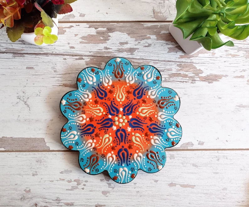 Handmade Turkish Ceramic Trivet