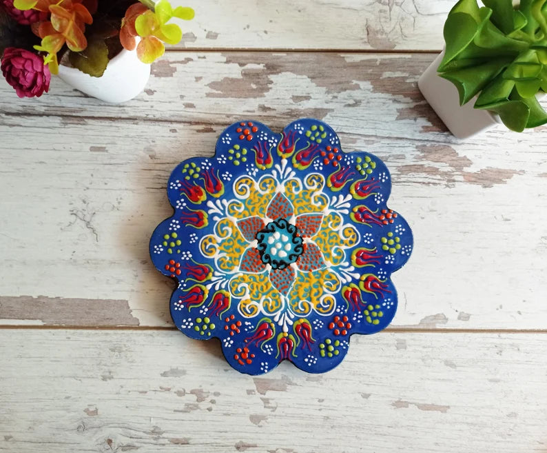 Handmade Turkish Ceramic Trivet
