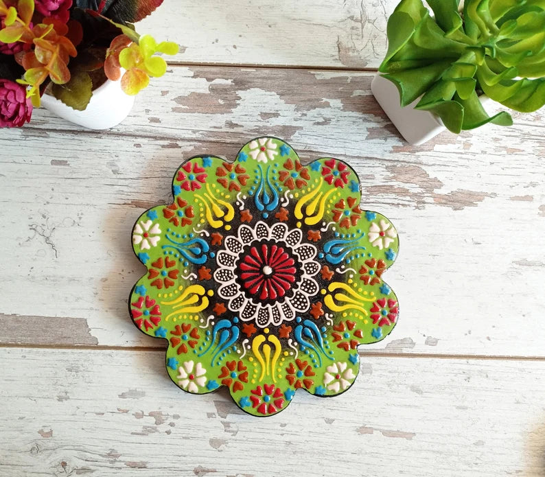 Handmade Turkish Ceramic Trivet