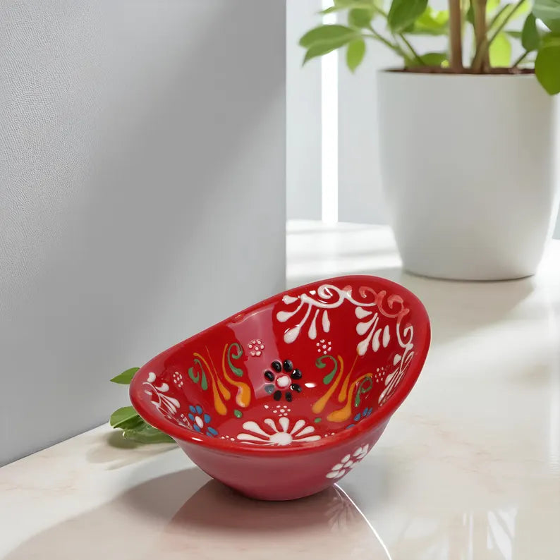 Set of 6 - Heart Shape Spice Bowls