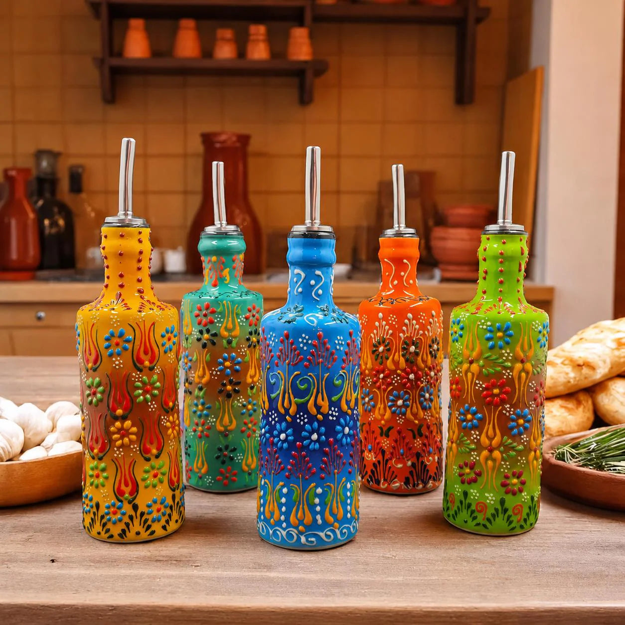 Turkish Ceramic Oil Dispensers